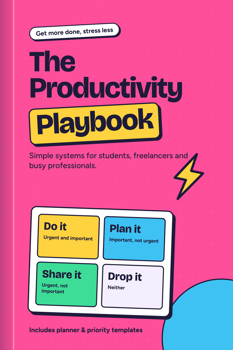 The Productivity Playbook